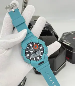 Gshock Digital Analog Time Display Led Watch- 3 Beautiful Colors