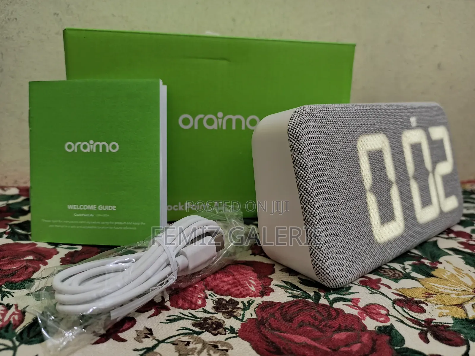Oraimo Clockpoint Air Rechargeable Alarm Clock