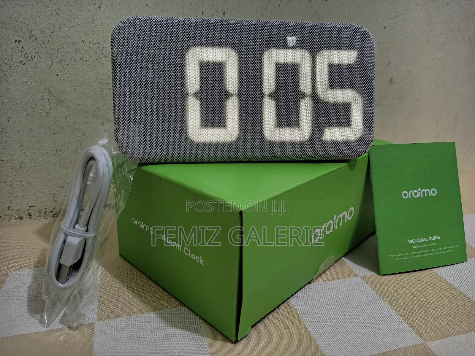 Oraimo Clockpoint Air Rechargeable Alarm Clock
