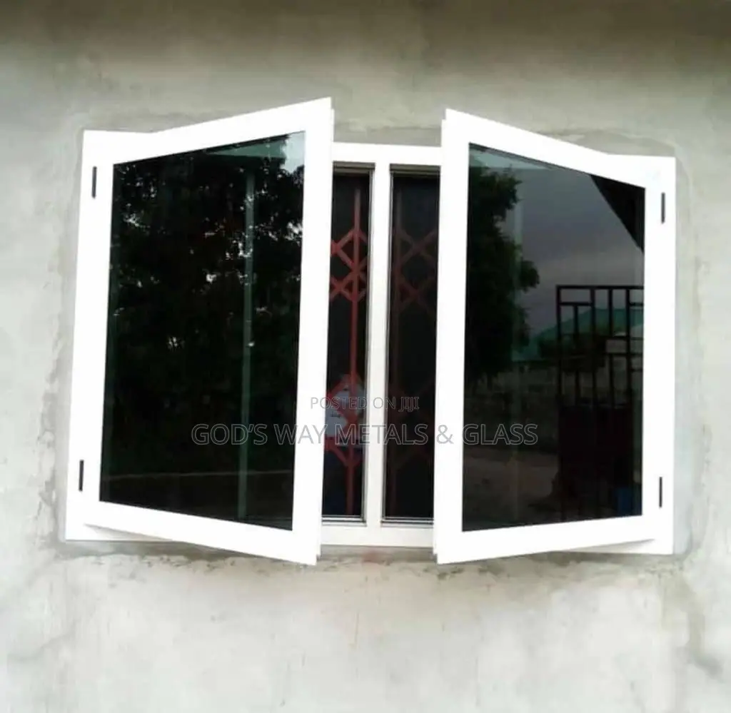 White Black Glass Windows