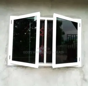 White Black Glass Windows