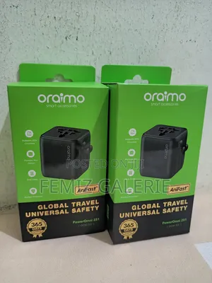 Oraimo Poweromni 251 2500w Multi-Plug Travel Converter