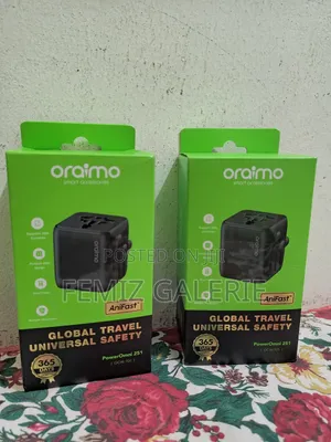 Oraimo Poweromni 251 2500w Multi-Plug Travel Converter