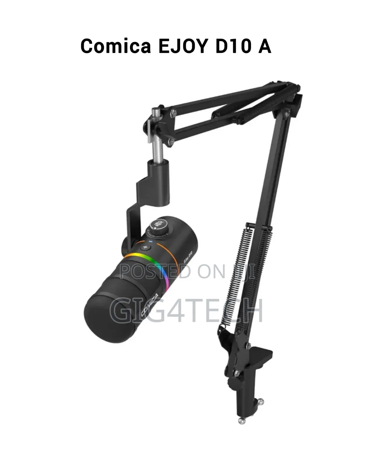 Comica Ejoy D10 a Usb/XLR Dynamic Microphone With Calmix Denoise