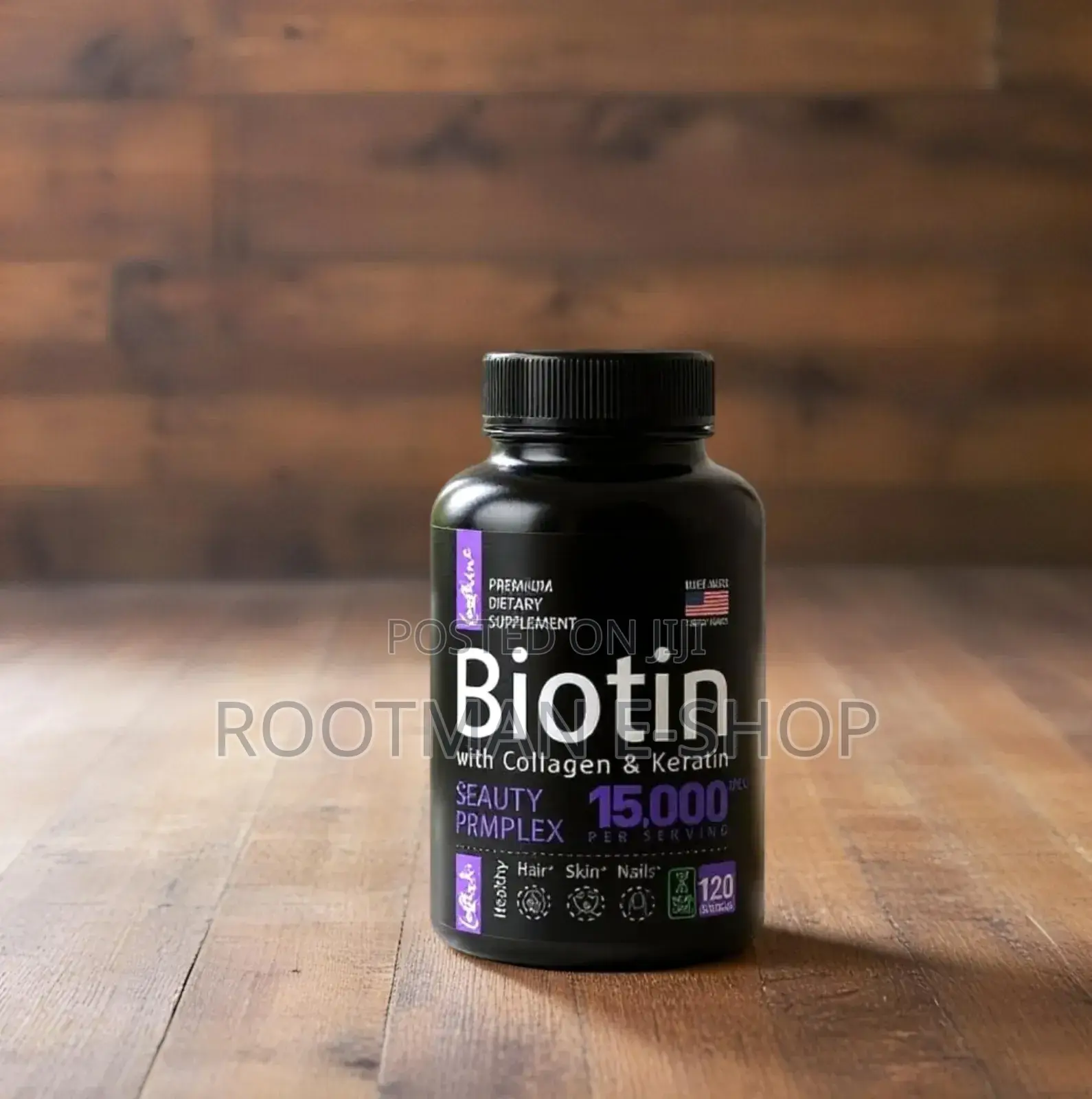 Boitin With Collagen and Keratine (15,000mcg)