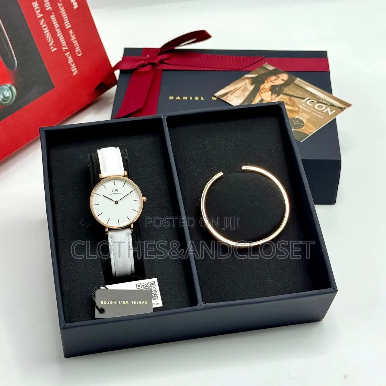 Dw Watch and Bracelet Set
