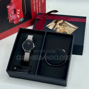 Dw Watch and Bracelet Set