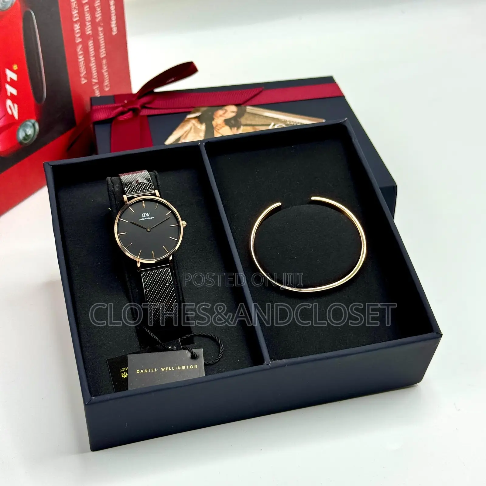 Dw Watch and Bracelet Set