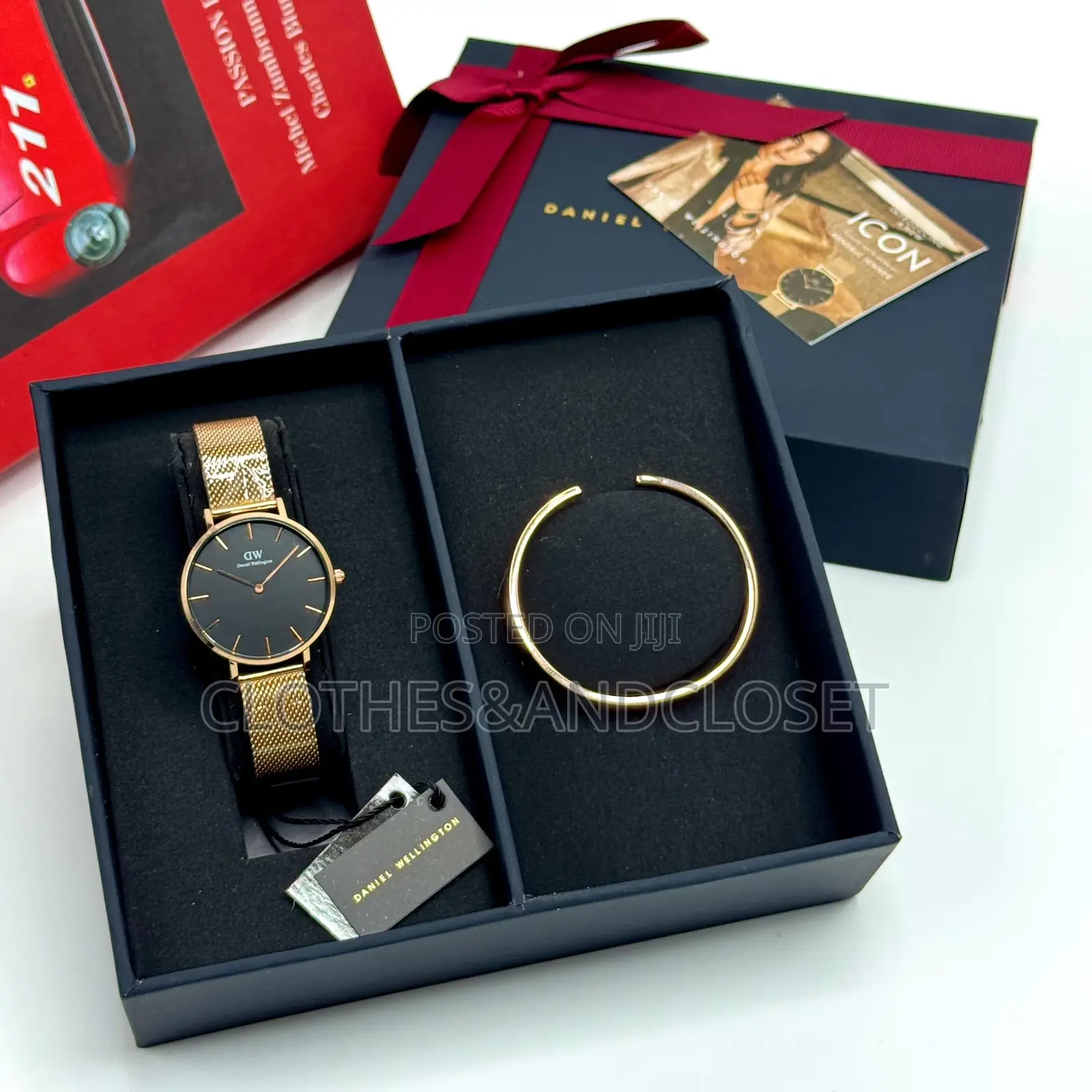 Dw Watch and Bracelet Set