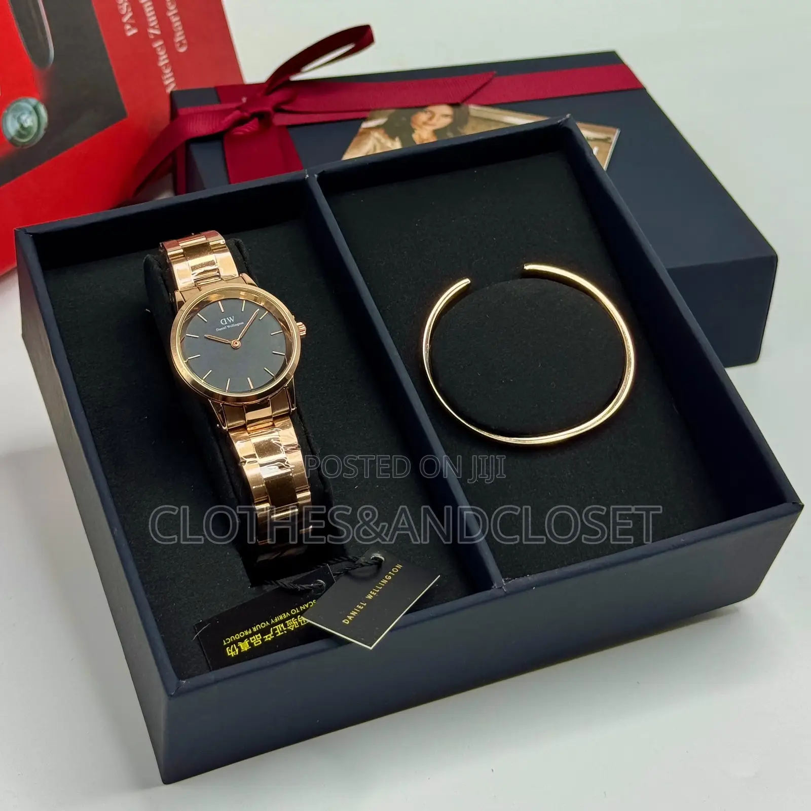 Dw Watch and Bracelet Set