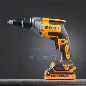 1/4” Hex Cordless Drywall Screwdriver + 6pcs Accessories - Cdsli204281