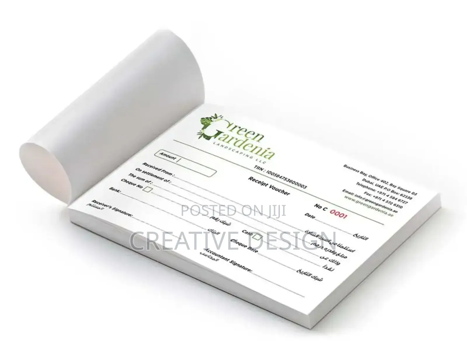 Invoice and Received Books Printing