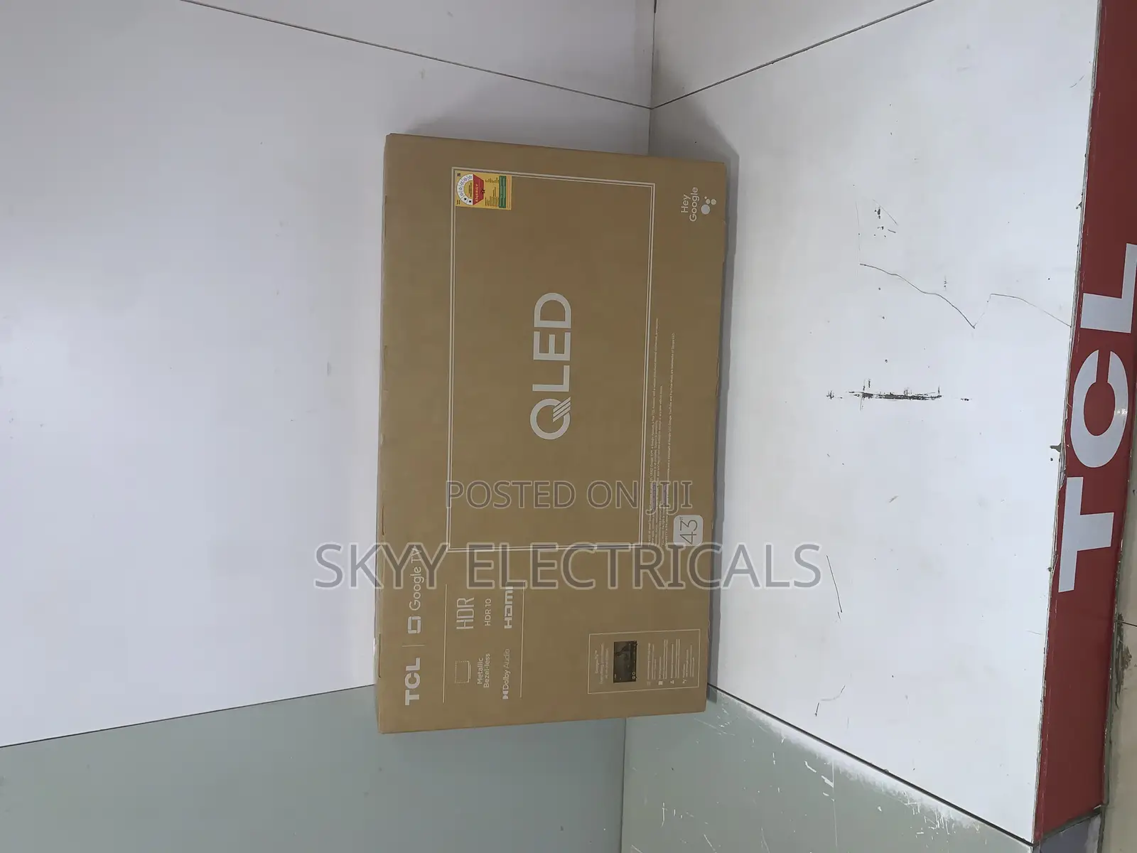 Tcl 43”Qled Smart Satellite Slim Tv
