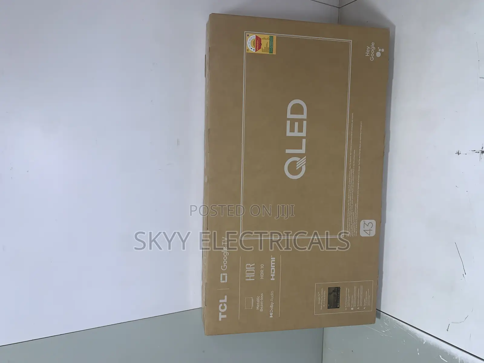 Tcl 43”Qled Smart Satellite Slim Tv