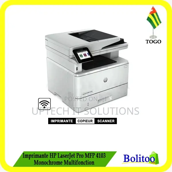 Hp Laserjet Pro Mfp 4103dw Printer - (2z629a)