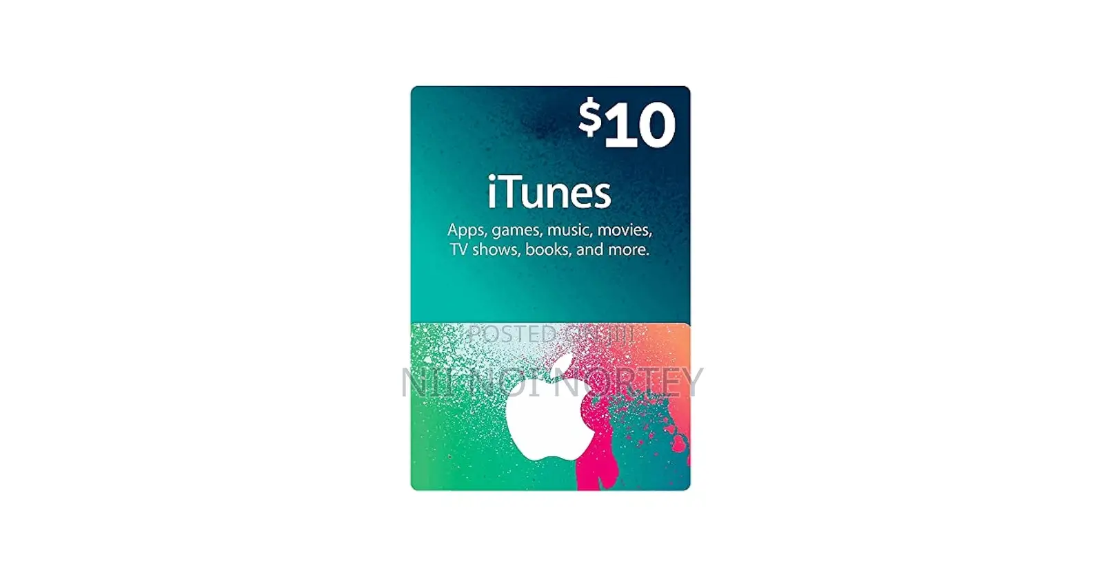 $10 iTunes Gift Card (Digital Code)