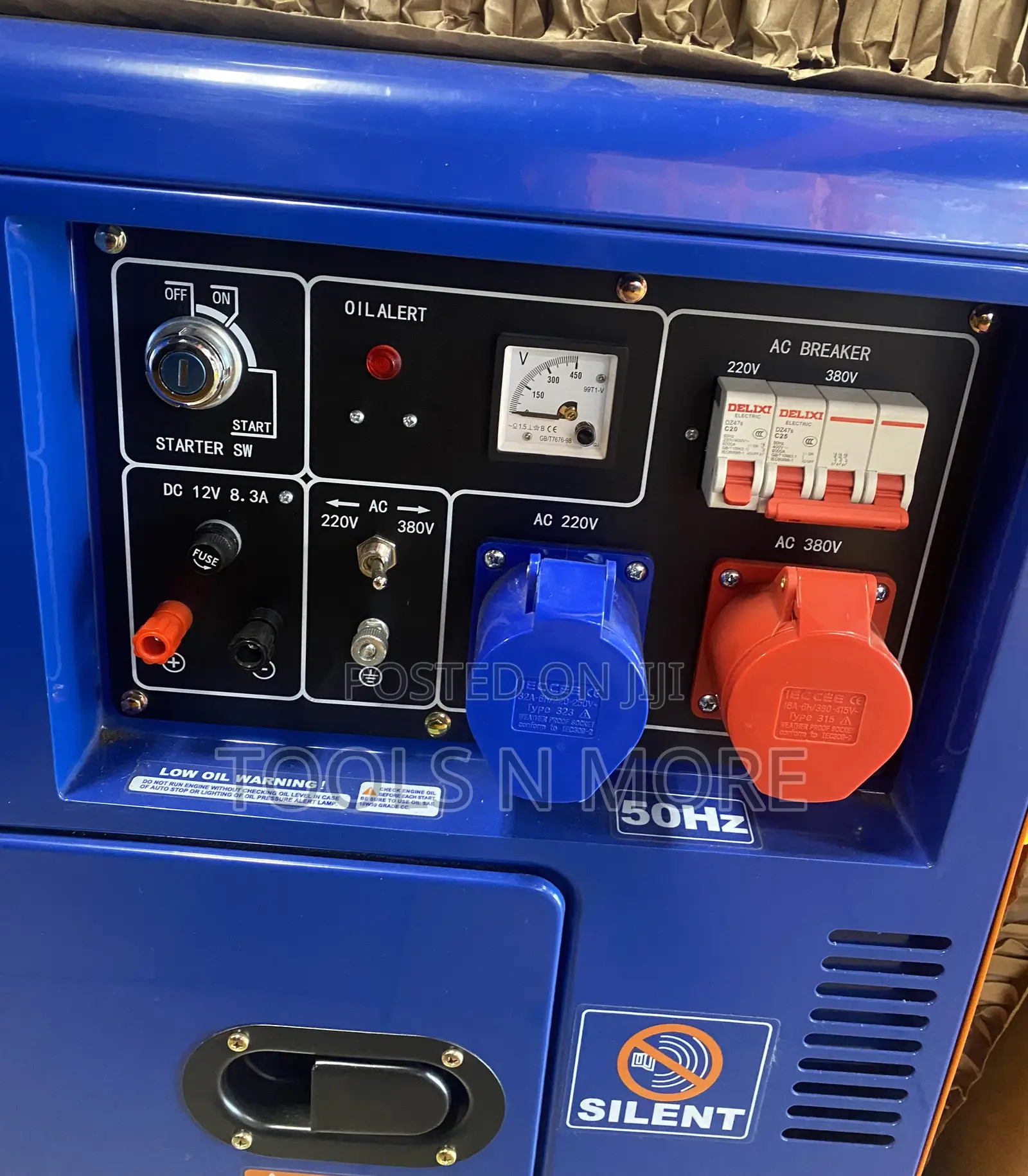 Wadfow 6.3kva Silent Diesel Generator ( Three Phase)