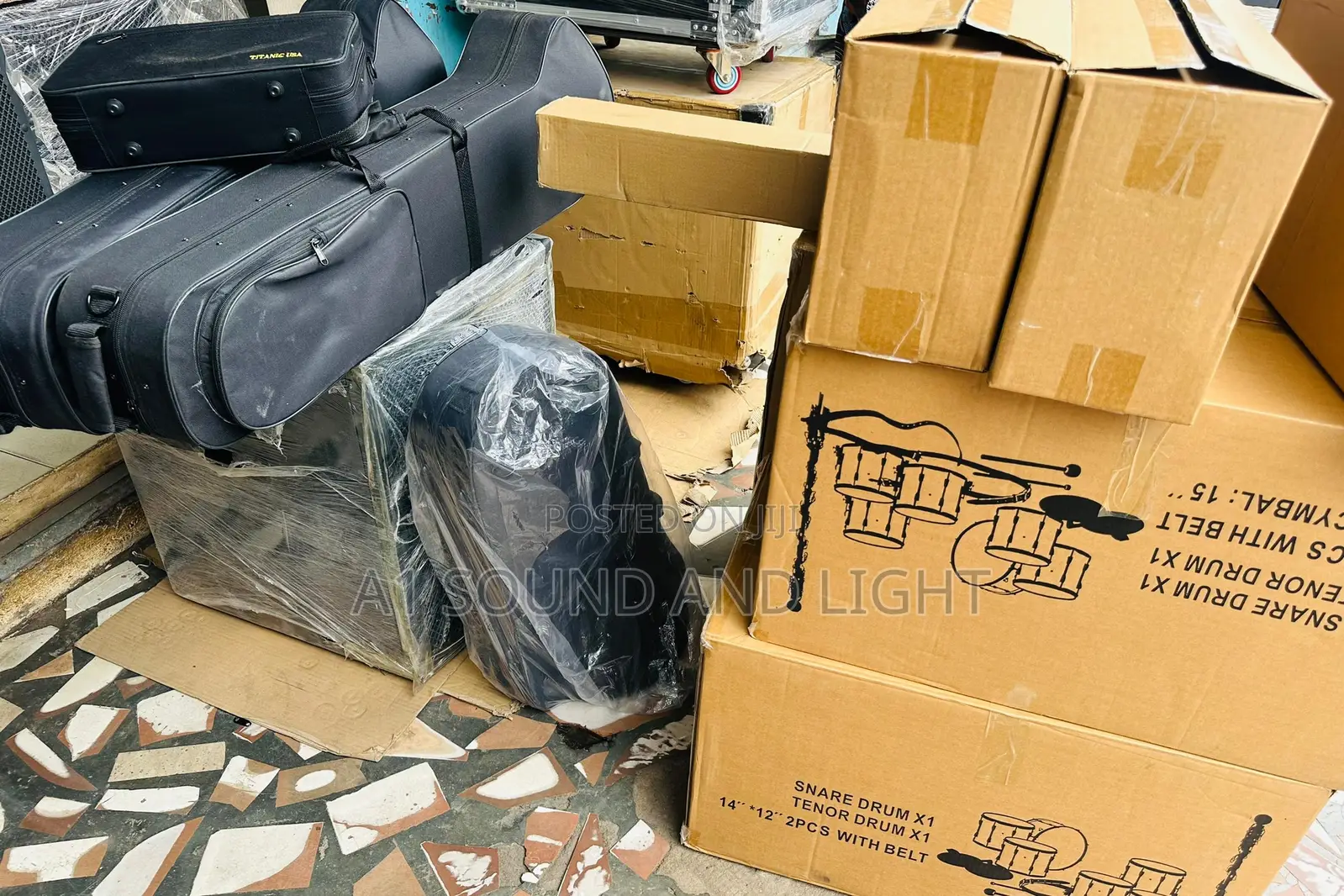 Brass Band Instruments Package