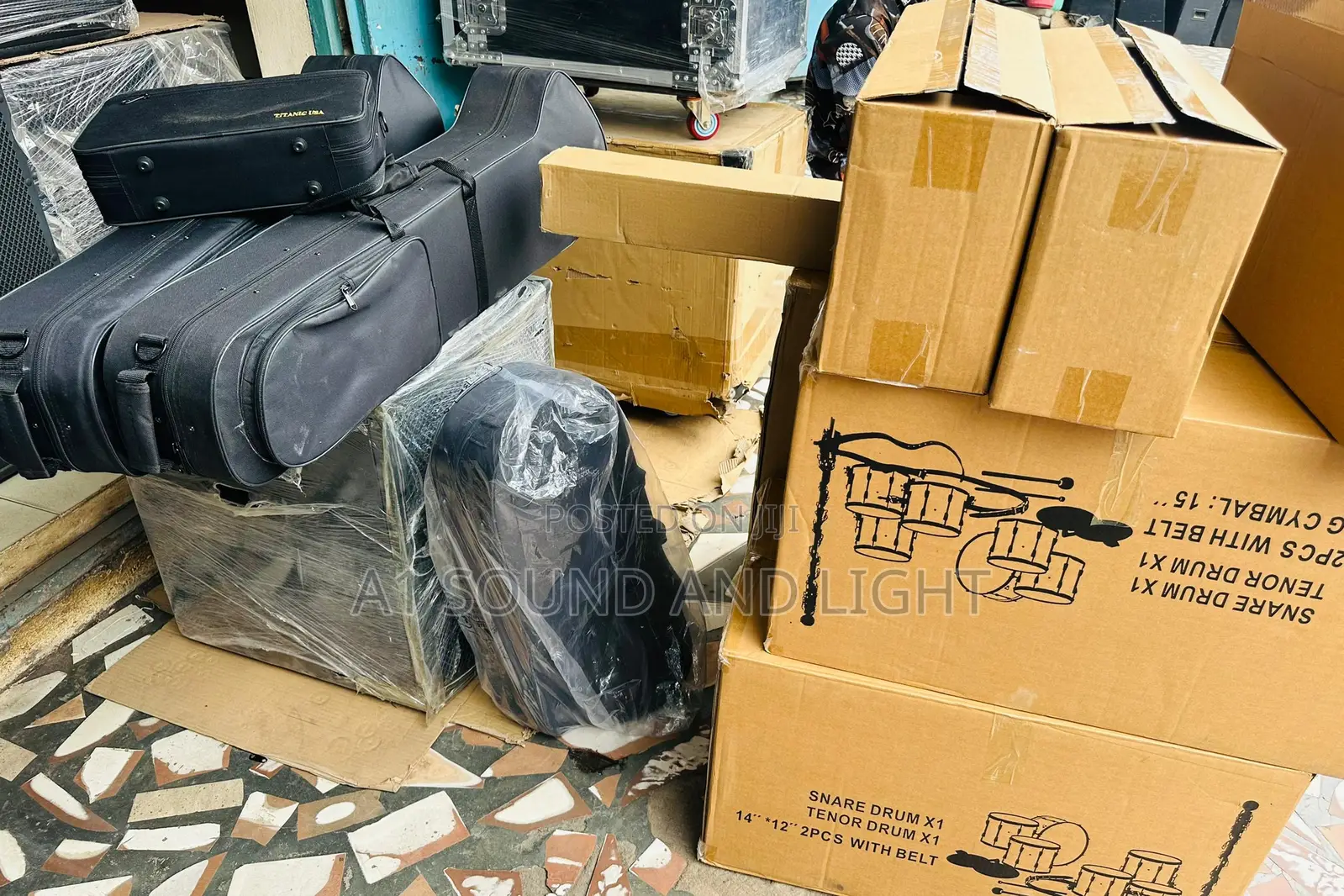 Brass Band Instruments Package