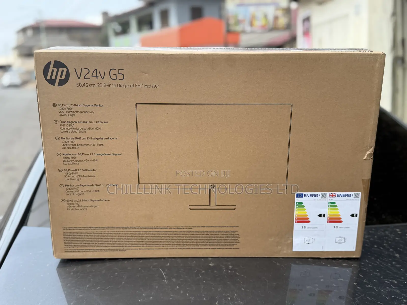 Hp Monitor V24v G5 23.8 Inch Diagonal Monitor