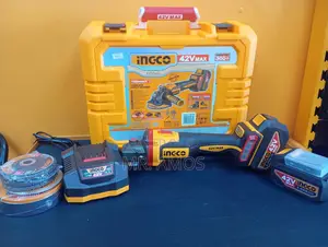 1080w Bl Cordless 42v Angle Grinder With 13pcs Discs Set -Cagli