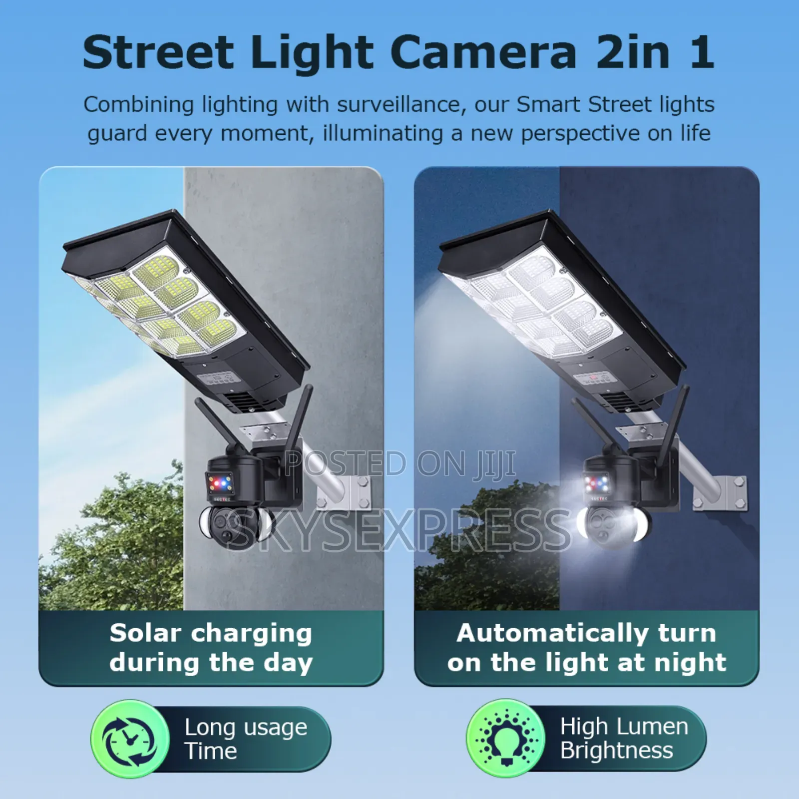 Ai Solar Street Camera