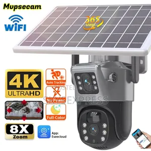 Dual Lense 4g PTZ Solar Camera