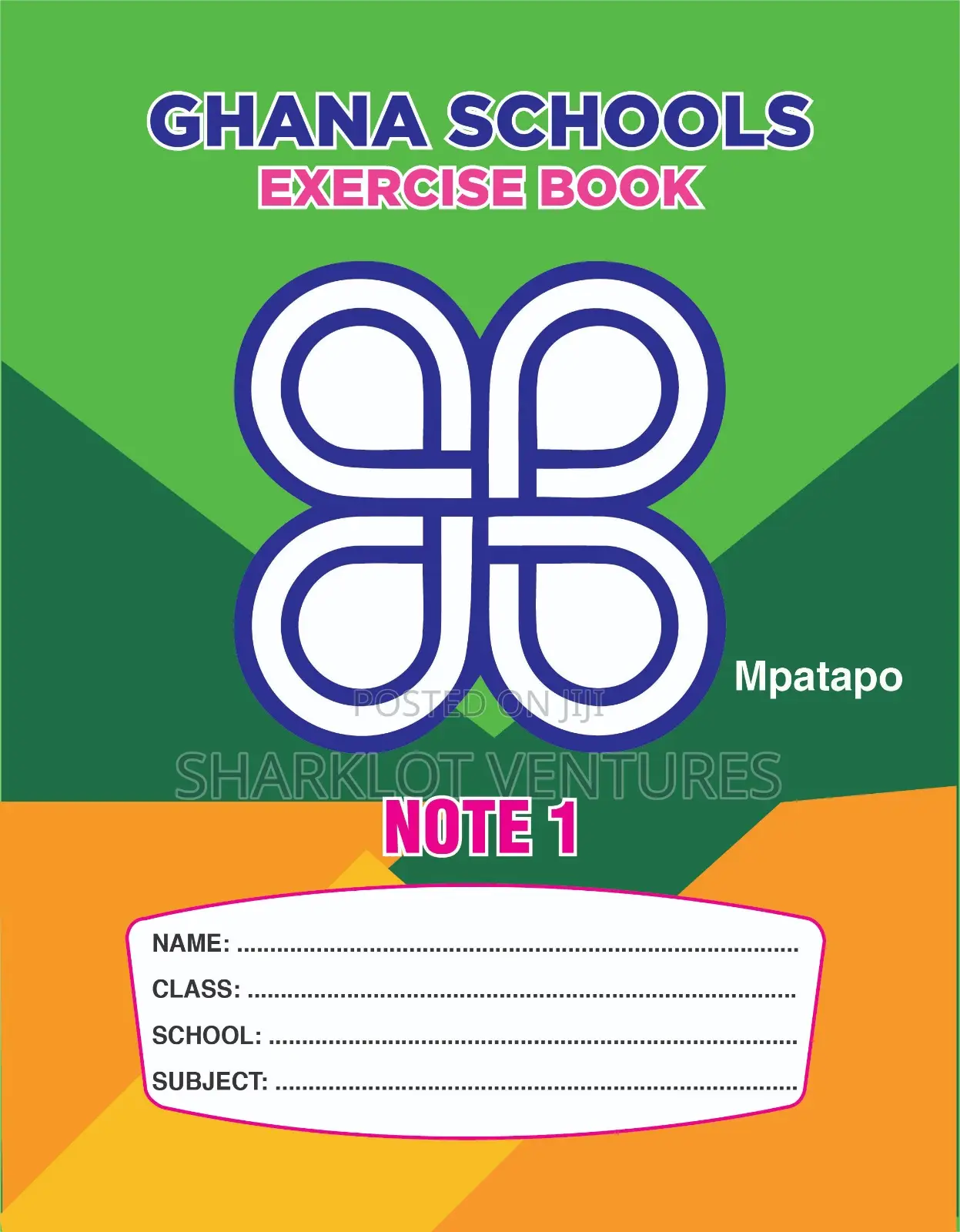 Note 1 Exercise Book (200 Pcs)
