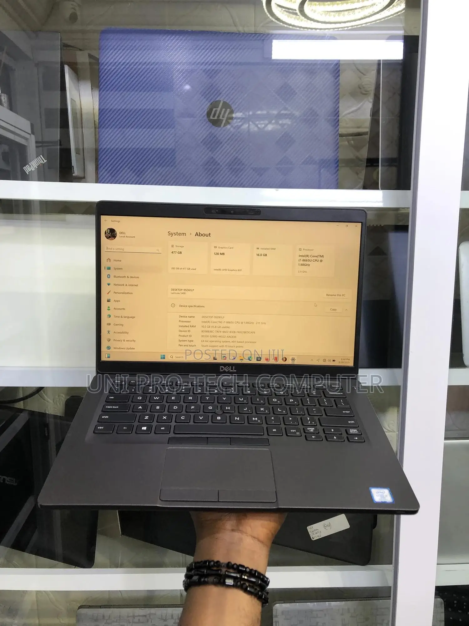 Laptop Dell Latitude 5400 16GB Intel Core I7 SSD 512GB