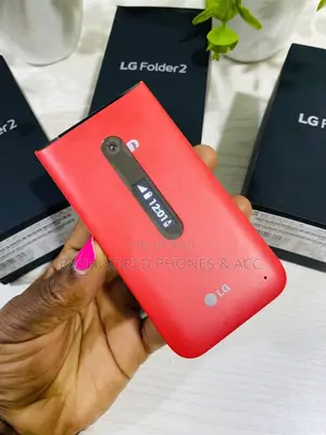 New LG Folder 2 8 GB Red