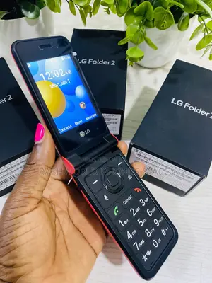 New LG Folder 2 8 GB Red