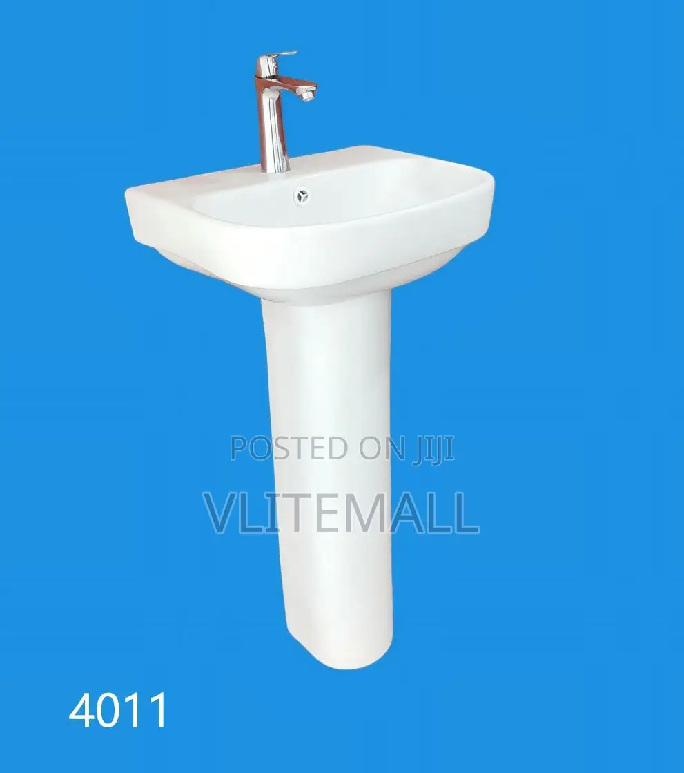 Pedestal Basin - Wash Hand Basin - Bathroom Sink 4011