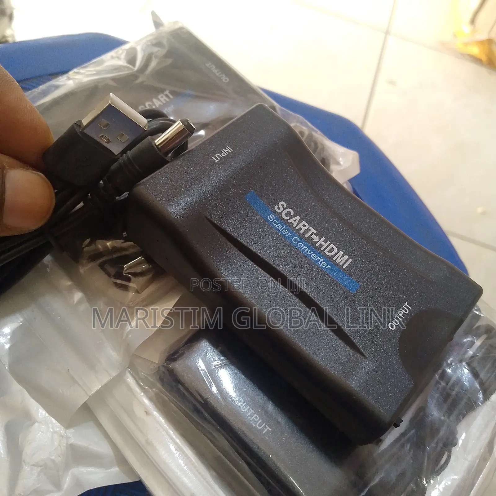 Scart to Hdmi Scaler Converter