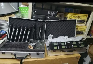 Shure 8-in-1 Wireless Microphone System.