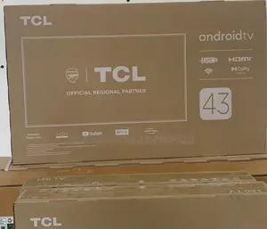 TCL 43" Android Tv: Enhanced Visuals, Intelligent Smart Control