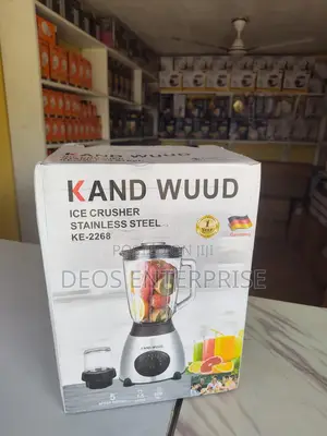 Kand Wuud Electric 2 in 1 Glass Cup Blender Available