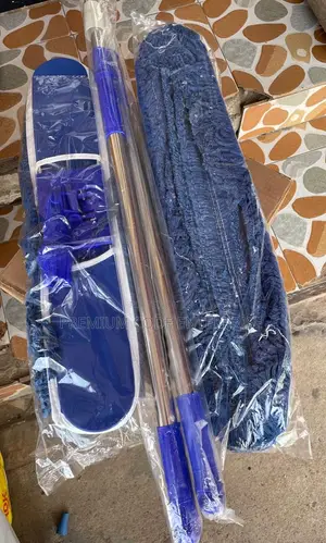 Flat Mop Dust Control Sweeper With Adjustable Telescopic Handle