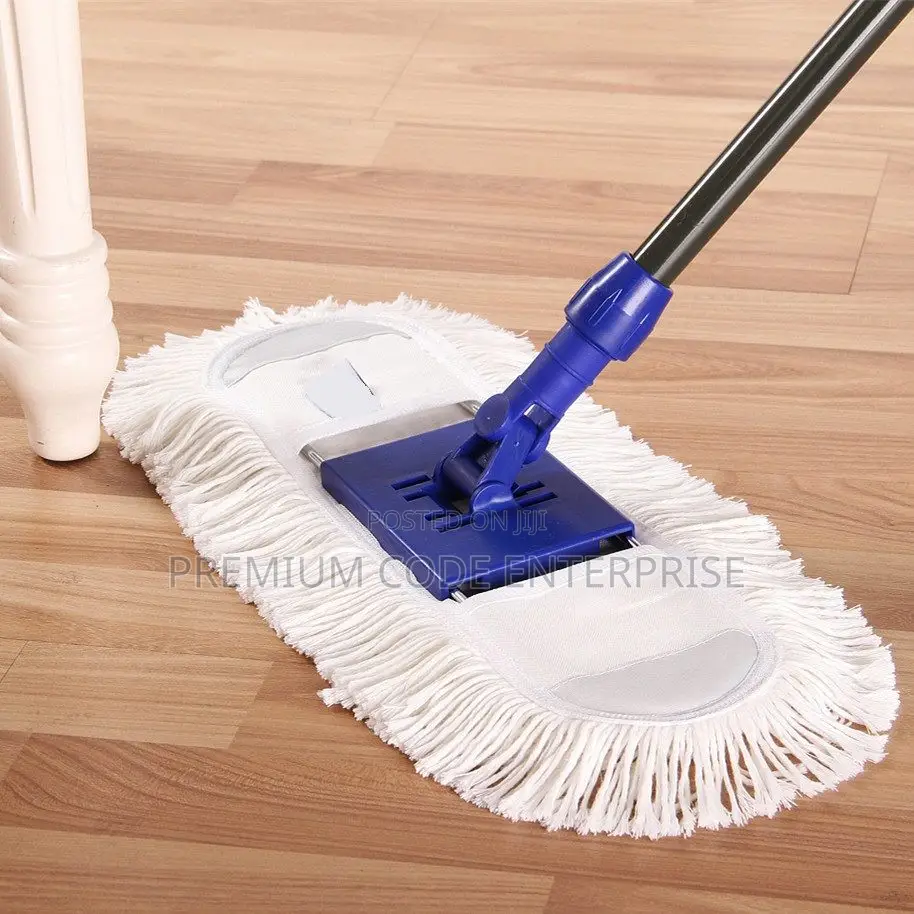Flat Mop Dust Control Sweeper With Adjustable Telescopic Handle