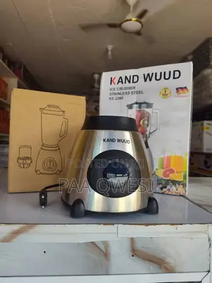 Stainless Steel Jar Kand Wuud 2 in 1 Blender