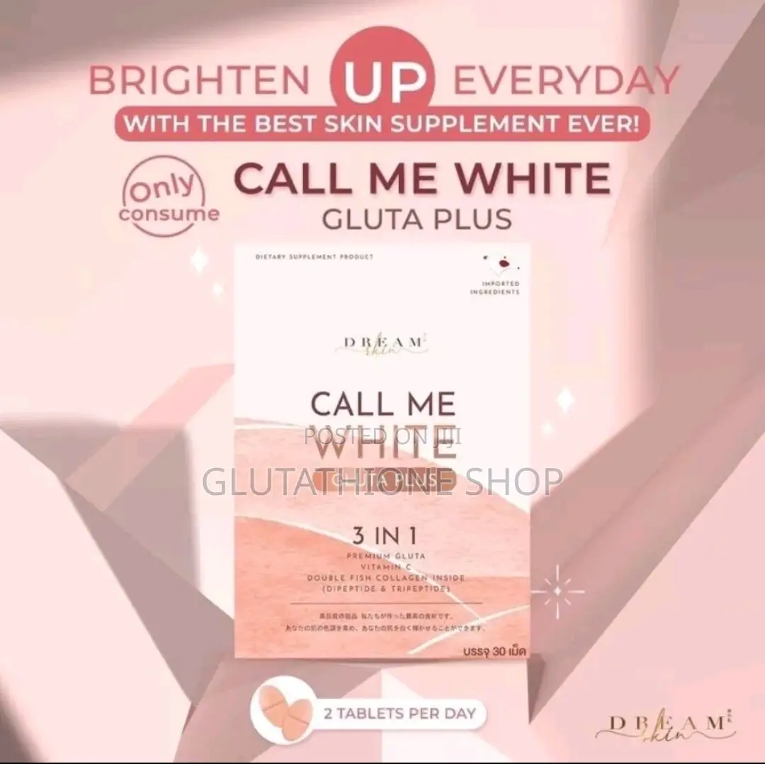 Call Me White Gluta Plus 3-in-1 Supplement