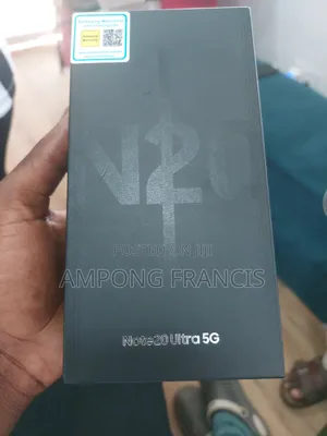 New Samsung Galaxy Note 20 Ultra 5G 128 GB