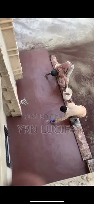 Concrete Stamping Floor and Landscaping