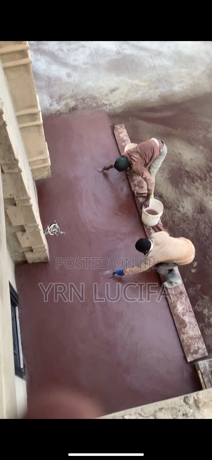 Concrete Stamping Floor and Landscaping