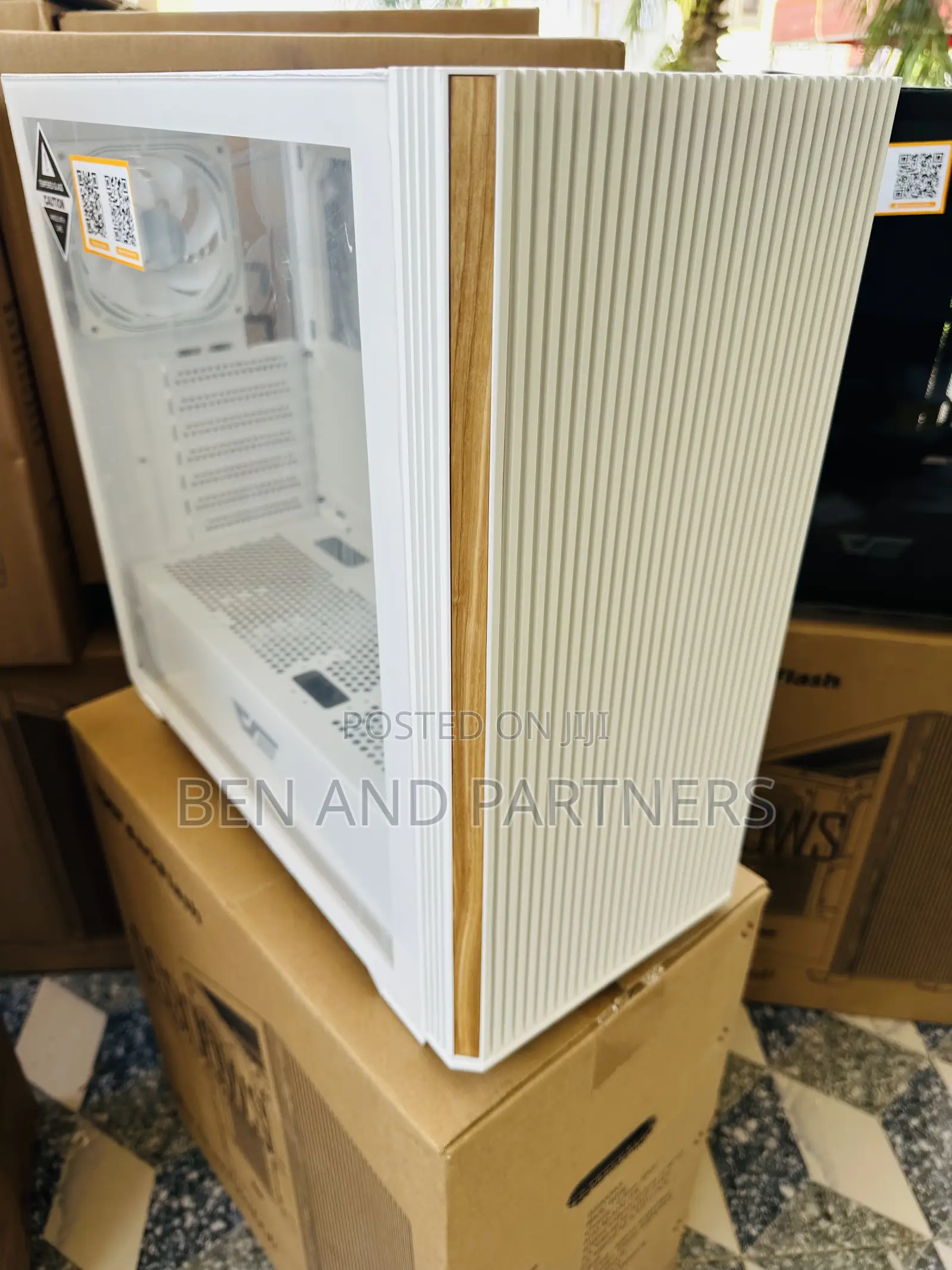 Darkflash Atx Case With 4-argb Fans