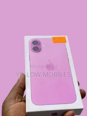 New Apple iPhone 16 256 GB Pink