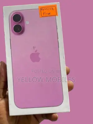 New Apple iPhone 16 256 GB Pink