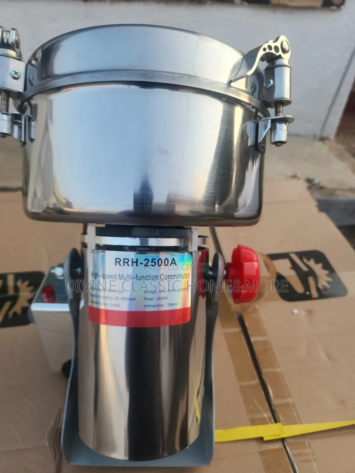 2.5kg Ririhong Commercial Spice Grinder (2500g)
