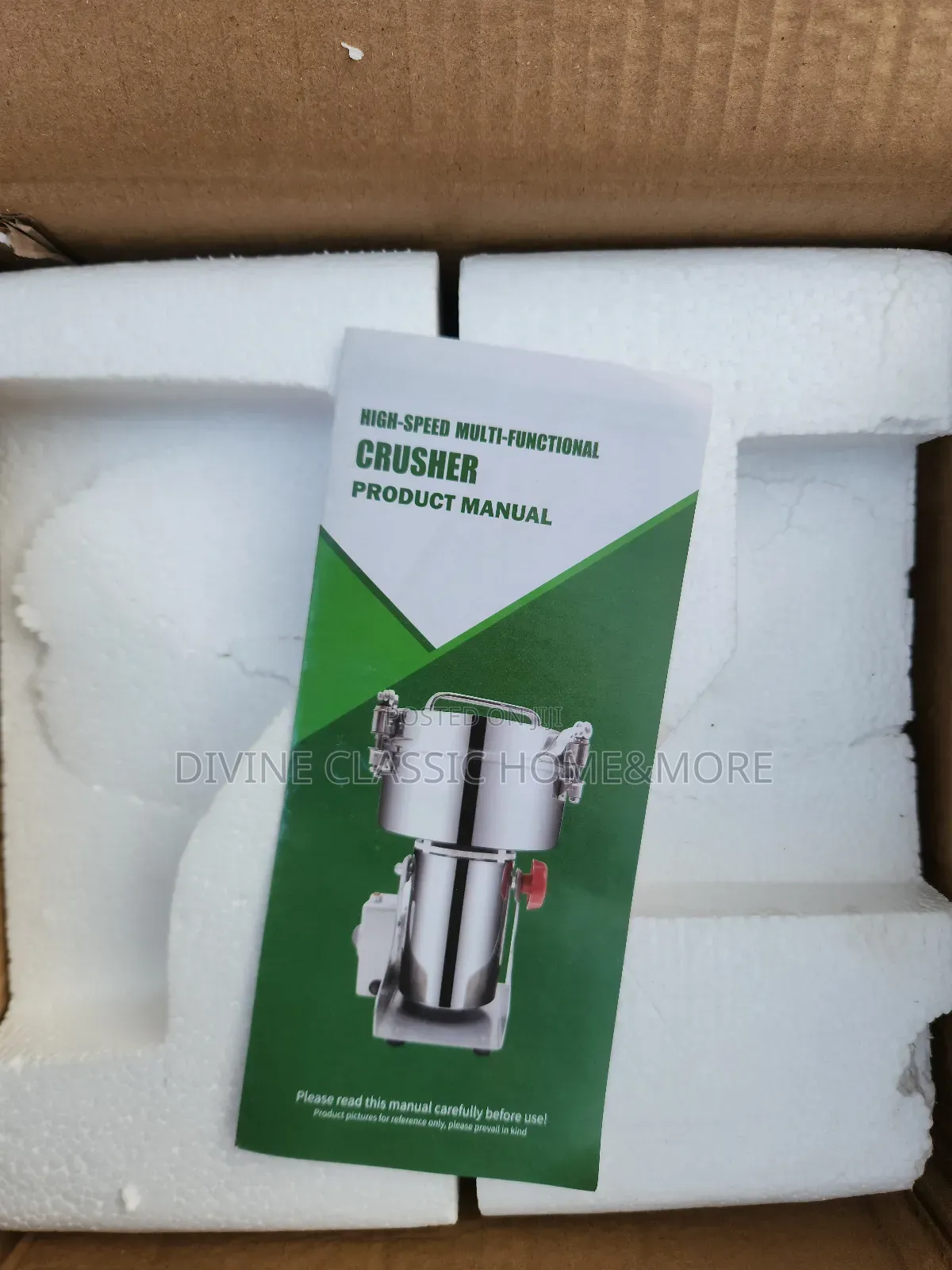 2.5kg Ririhong Commercial Spice Grinder (2500g)