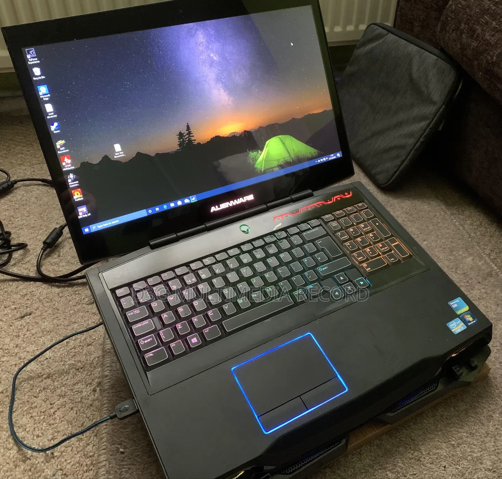 Laptop Alienware M17x R2 16GB Intel Core i7 HDD+SSD 1T