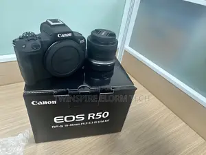 Canon Eos R50 Mirrorless Vlogging Camera W/Rf-S18-45mm